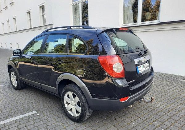Chevrolet Captiva cena 32999 przebieg: 202700, rok produkcji 2011 z Swarzędz małe 596